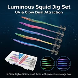 Egis UV para Calamar 11cm – Luminosos para Pesca Nocturna en Agua Salada