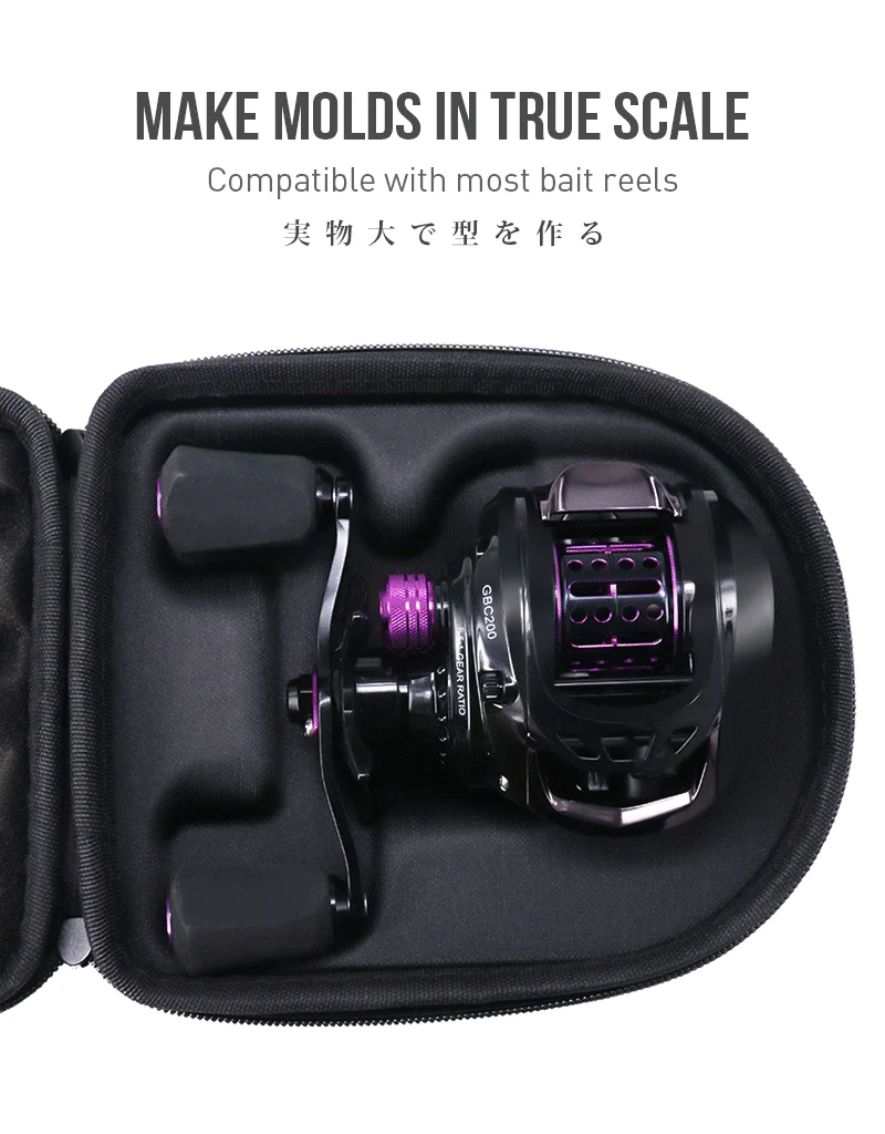 Compatibilidad con carrete baitcasting