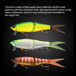 Minnow Popper Señuelo Flotante para Lubina y Lucio – Cebo de Natación