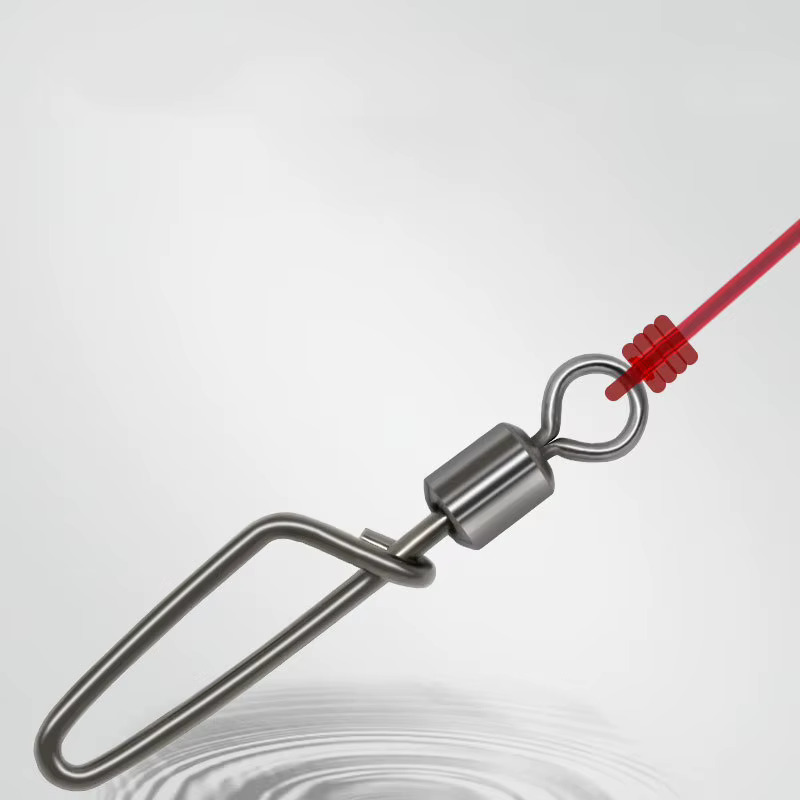 Conector Snap Pin curvo de cobre para carpa – Accesorios aparejos - imagen 4