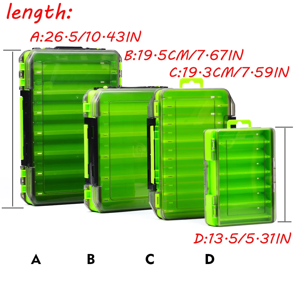 Estuche impermeable doble cara para aparejos de pesca - imagen 5