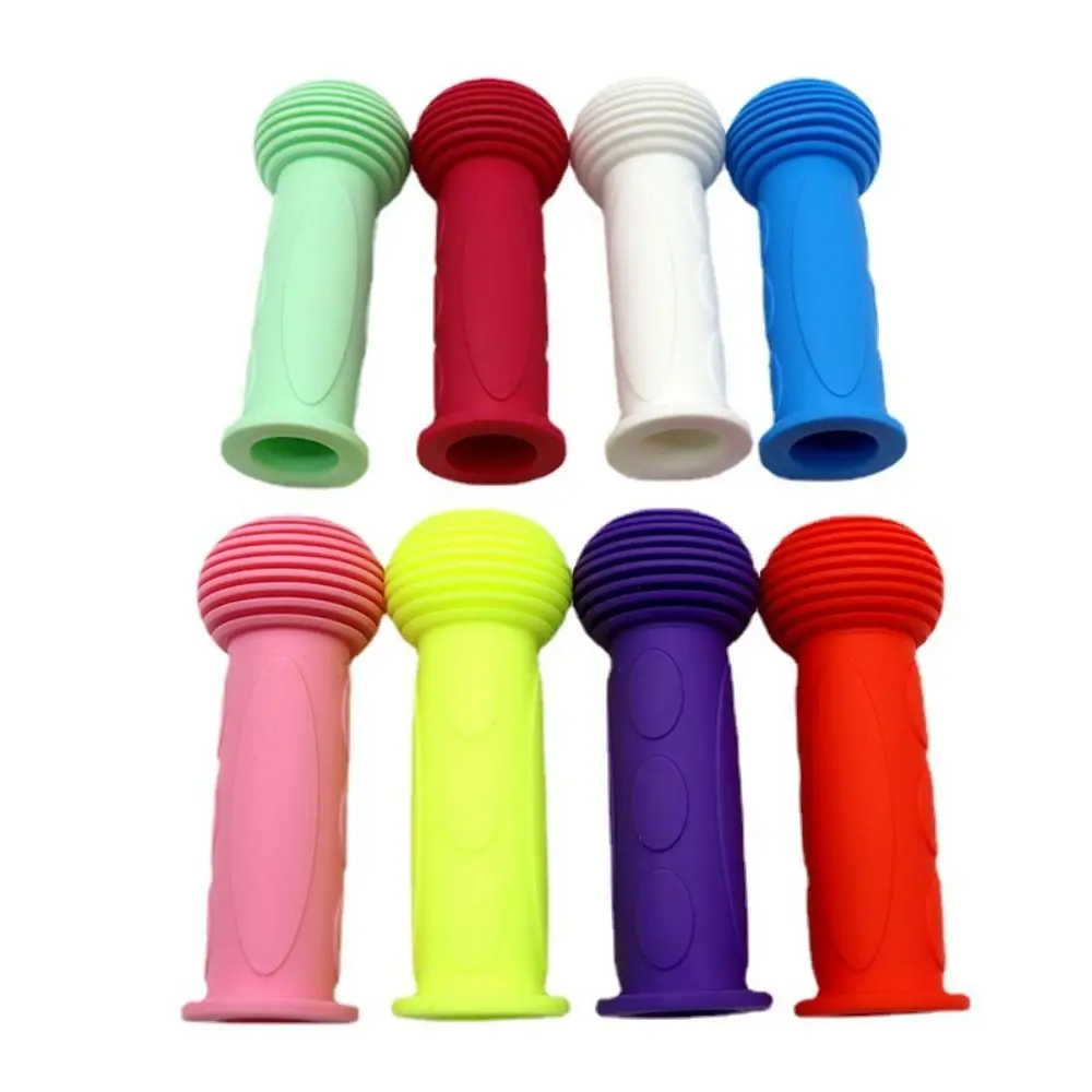 Empuñaduras antideslizantes infantiles para bicicleta azul y rojo - imagen 2