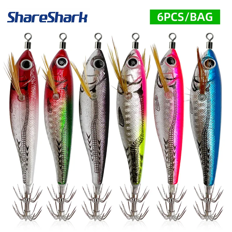 ShareShark señuelo camarón luminoso horizontal con cuentas sonoras - imagen 5