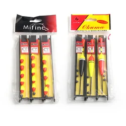 Flotadores Bobber para carpa – Juego de 3 boyas de pesca