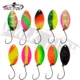 Señuelos metálicos spinner y wobbler WALK FISH para trucha - imagen 3