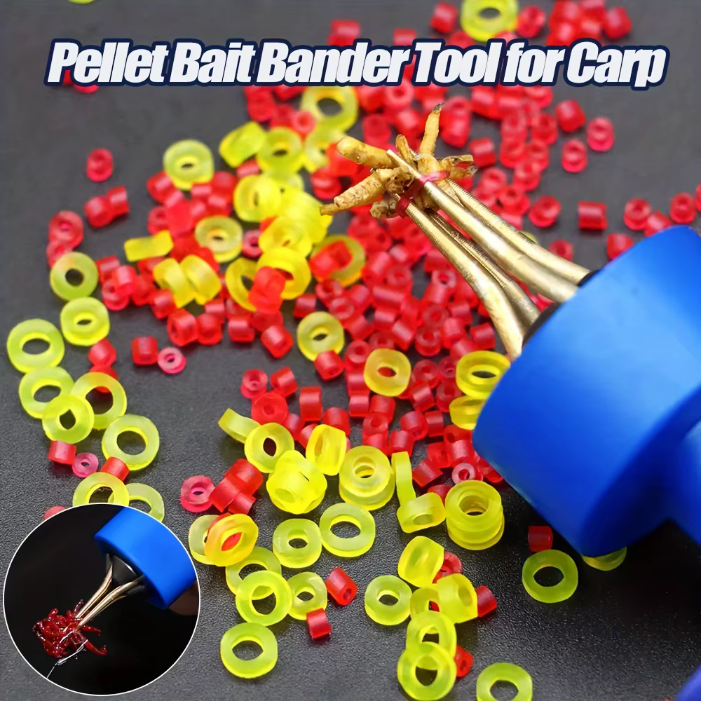 Herramienta profesional de cebado con pellets para anzuelos de carpas - imagen 2