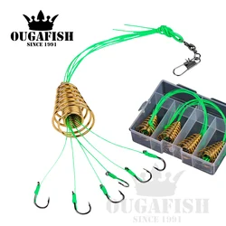 Anzuelos con resorte Fishinghook para lubina - Acero inoxidable