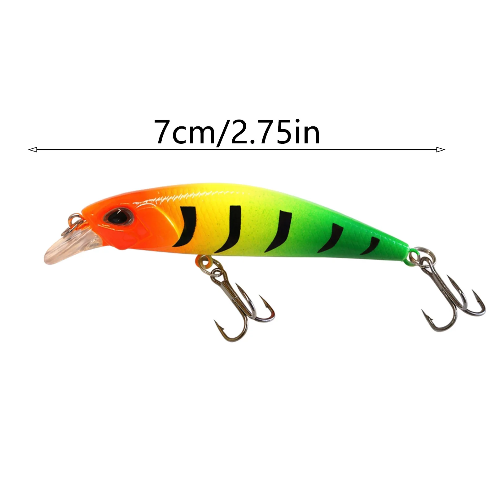 Señuelo minnow en detalle