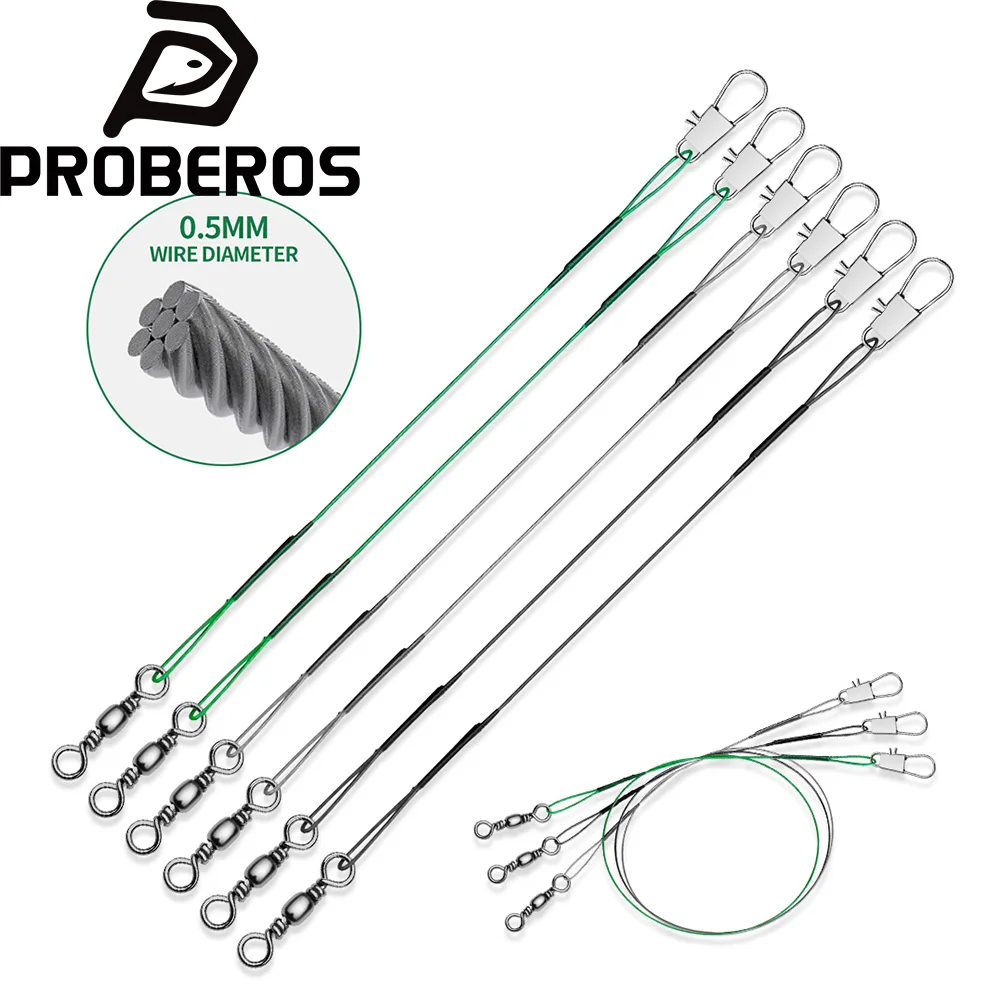 Anzuelos giratorios PROBEROS con alambre de acero resistente - imagen 5