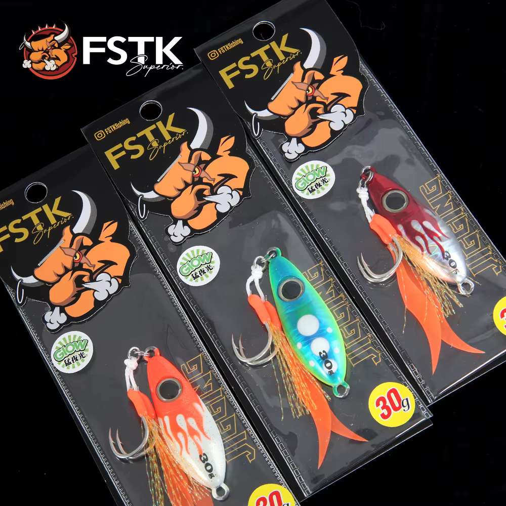 Jig FSTK 3040 slow pitch – 60g Metal fundido Shore Casting - imagen 5