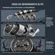 Combo caña de pescar y carrete DEUKIO – Fibra de carbono - imagen 4