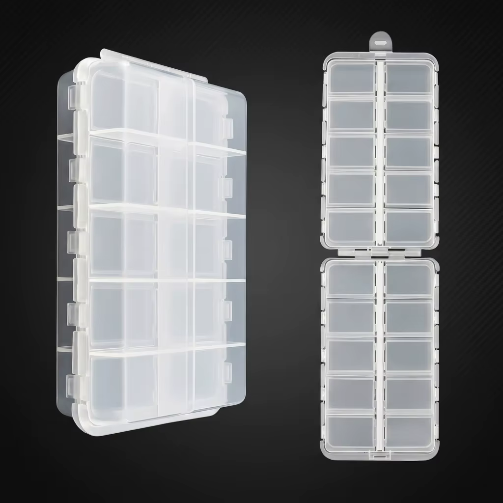 Caja Aparejos Plegable Modular ABS – Organizadora para Pesca