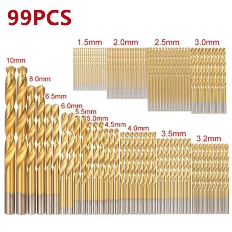Brocas métricas de acero rápido HSCO para metal endurecido