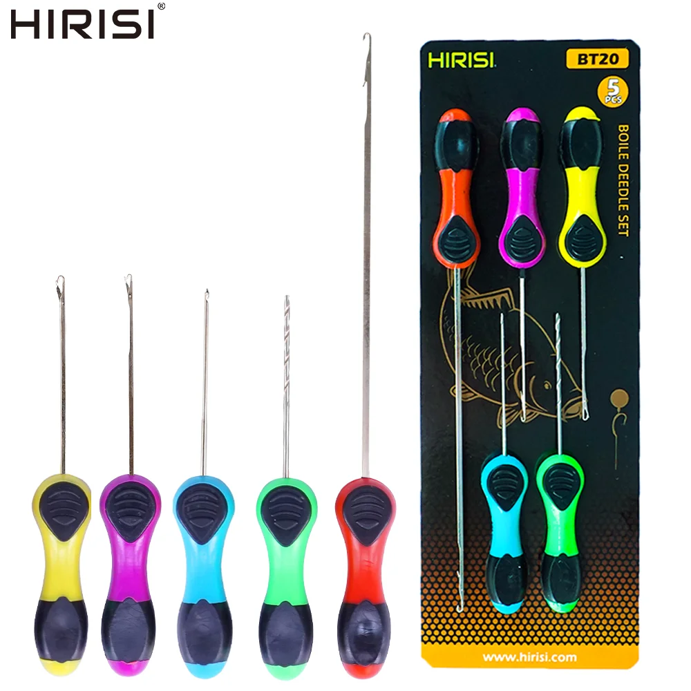 Hirisi BT20 Agujas para boilie pop-up de carpa y montaje de rigs - imagen 2