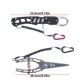 Goture Alicates de pesca anticorrosión de aluminio y acero inoxidable - imagen 2