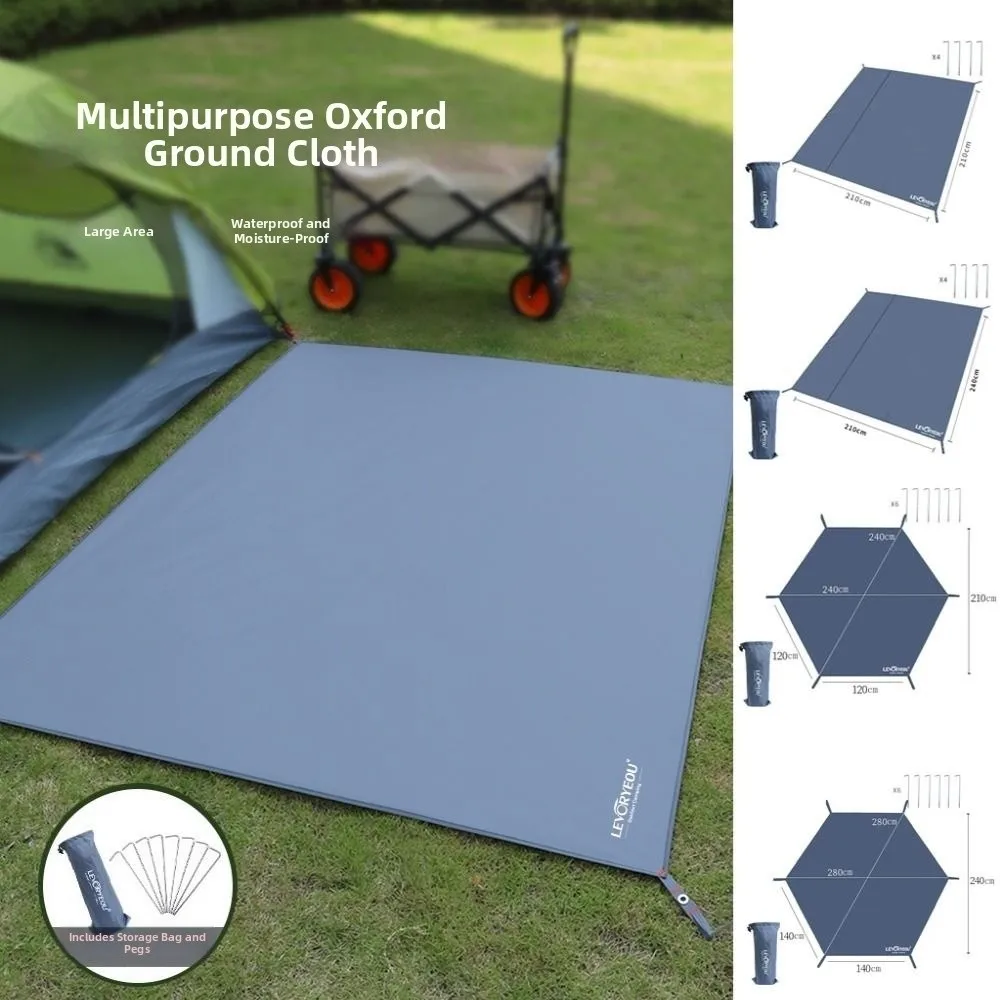 Lona impermeable ultraligera para suelo de tienda Oxford reforzada
