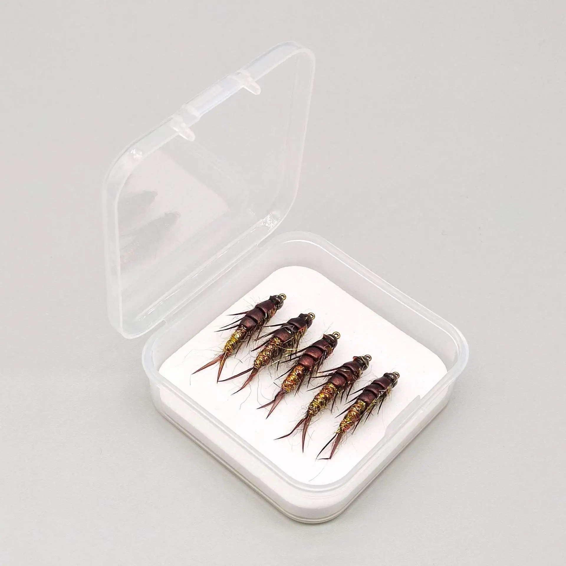 Cebo artificial Stonefly para pesca con gancho de pelo - imagen 2