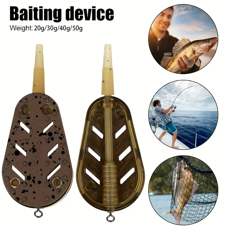 Juego de alimentador YOTO de 3 piezas para pesca de carpa