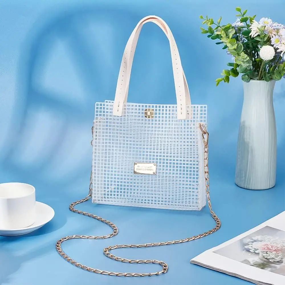 Proyecto de bolso con base de malla