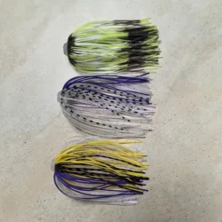 Faldas de paraguas para señuelos de pesca