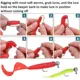 Jig Head con púas para vinilo – anzuelo vástago largo - imagen 3