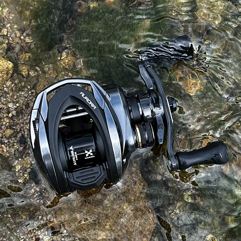 Histar Aurora BFS Carrete Baitcasting Aluminio AT7 Freno Magnético - imagen 2