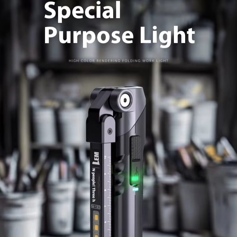Lámpara de trabajo LEM recargable LED magnética con batería de litio - imagen 3