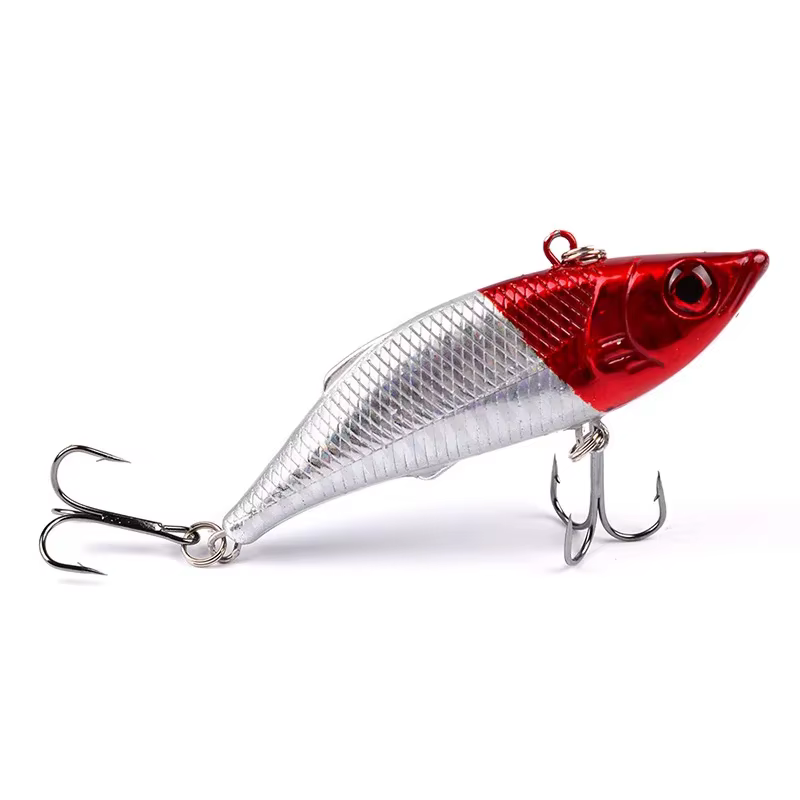 Kit de Señuelos de Pesca Duros con Vibración y Anzuelo Triple 8 cm - imagen 2