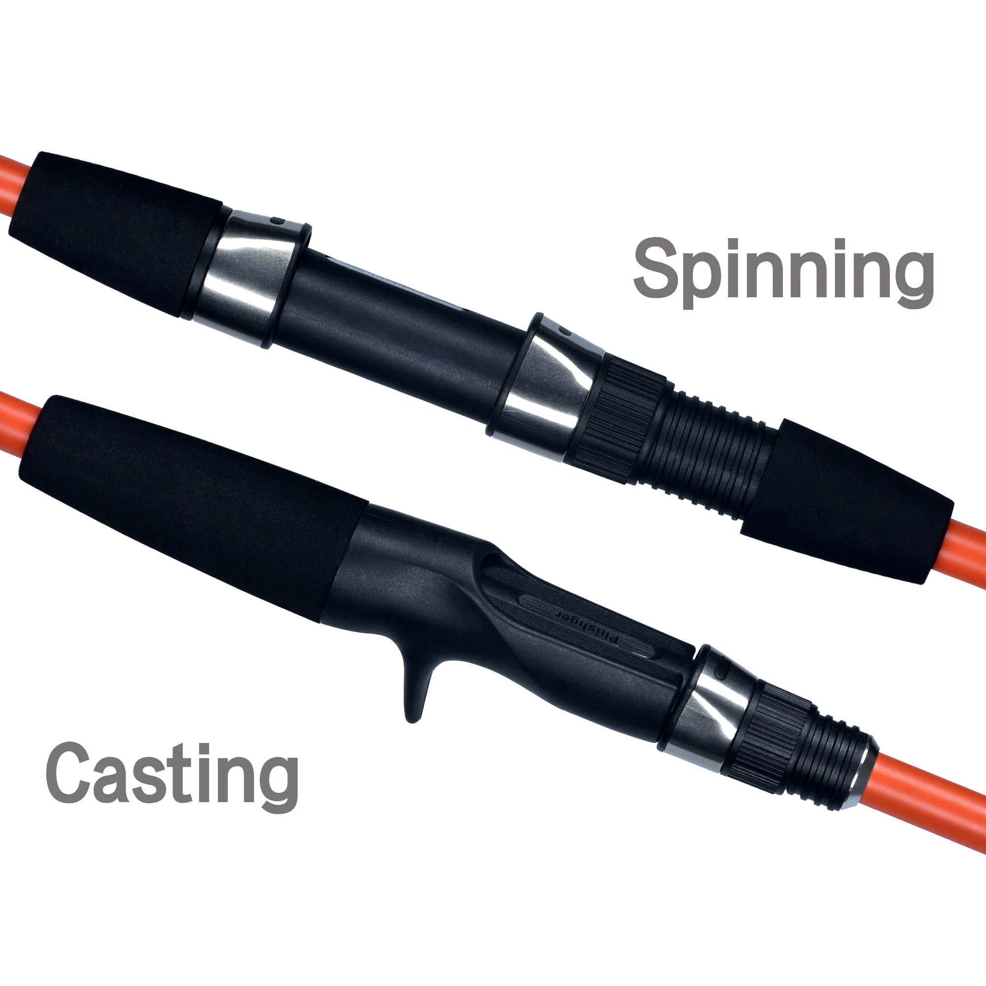 Mini Caña Spinning Biutifu – Carbono Ultraligero para Viaje - imagen 2