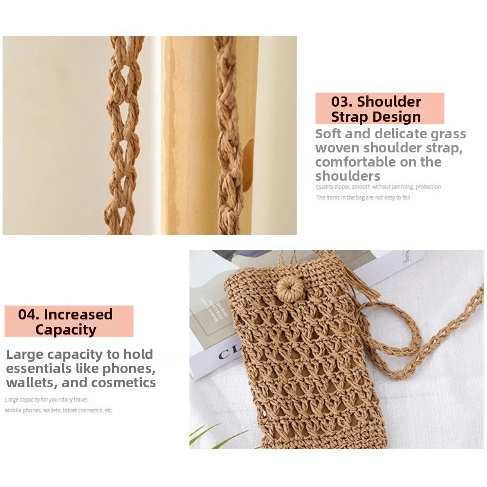 Bolso cuadrado pequeño compacto