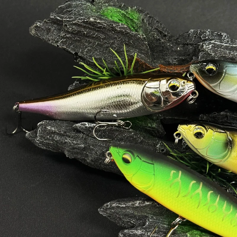 Señuelos lápiz flotantes tipo wobbler para lubina y lucio jerkbait