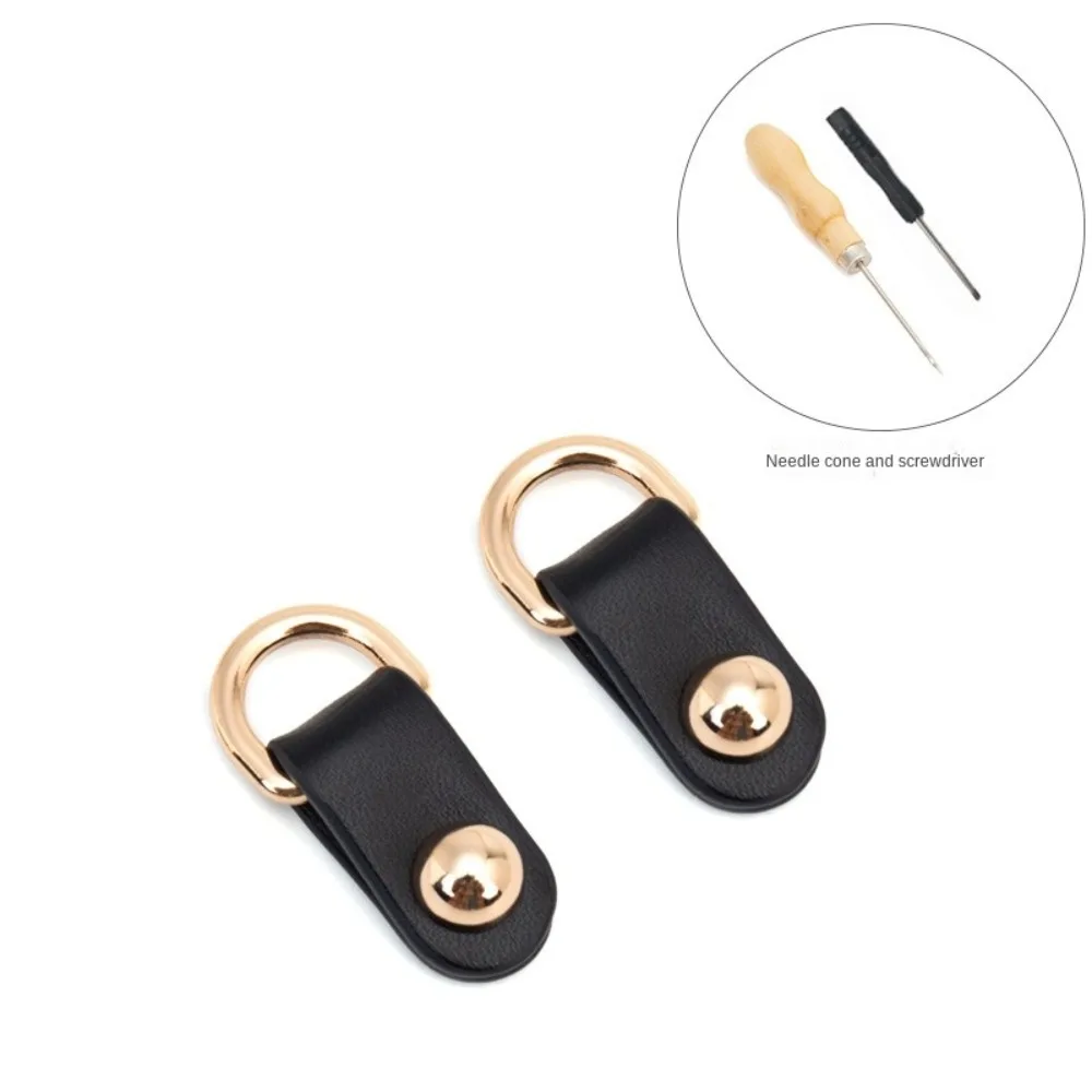 Hebillas D universales PU para correas de bolso - imagen 4