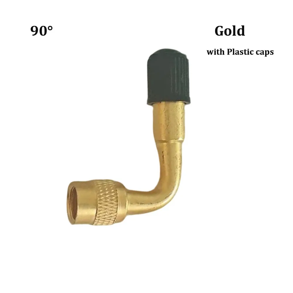Válvula de neumáticos de latón con adaptador de extensión - imagen 2