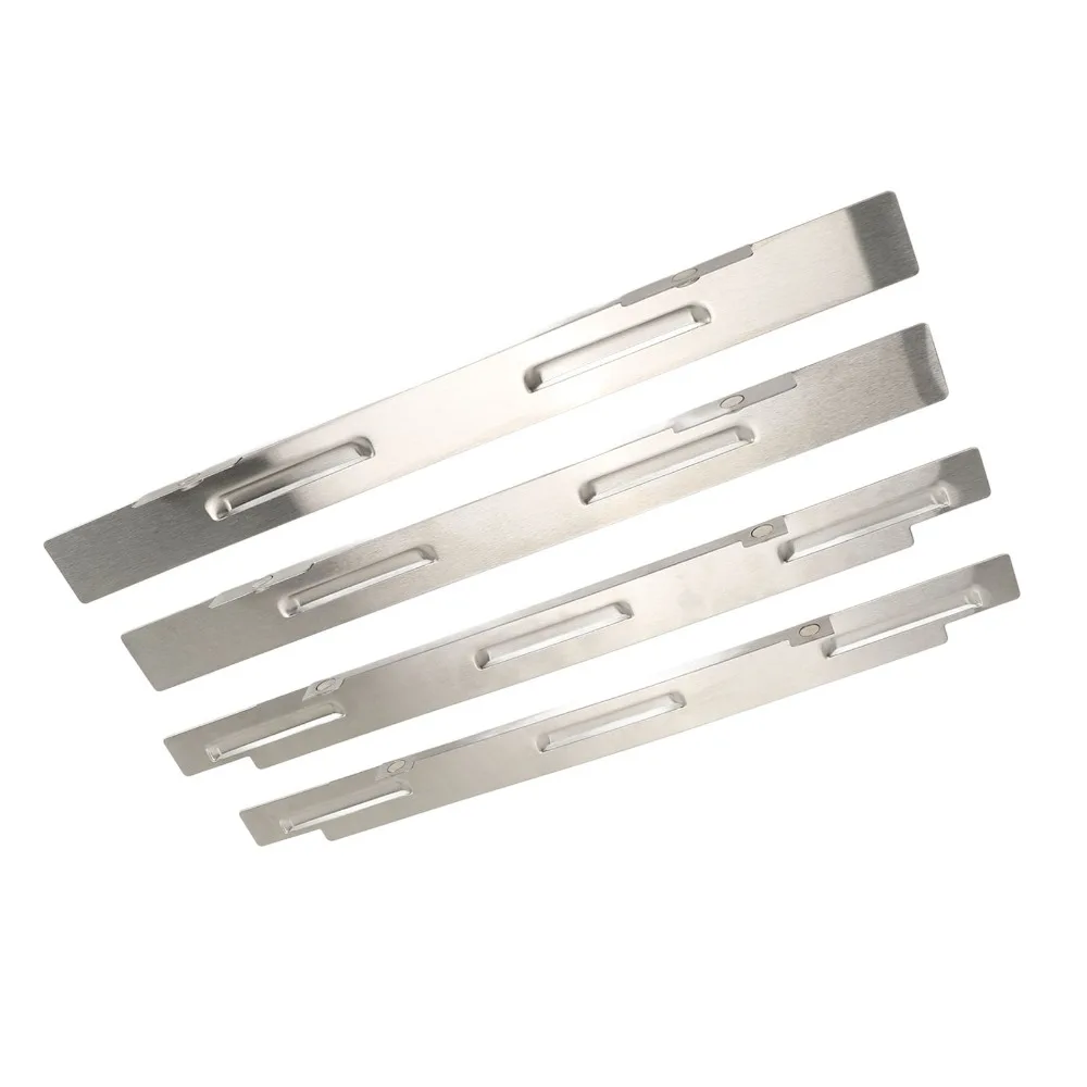 Protector de viento para parrilla acero inoxidable ajustable