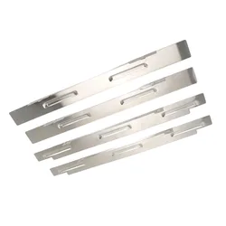 Protector de viento para parrilla acero inoxidable ajustable