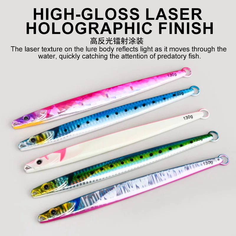 Jigs de largo alcance Obsession J165 – metal hundimiento rápido - imagen 3