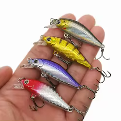 Señuelo Minnow con ojos 3D – Movimiento realista