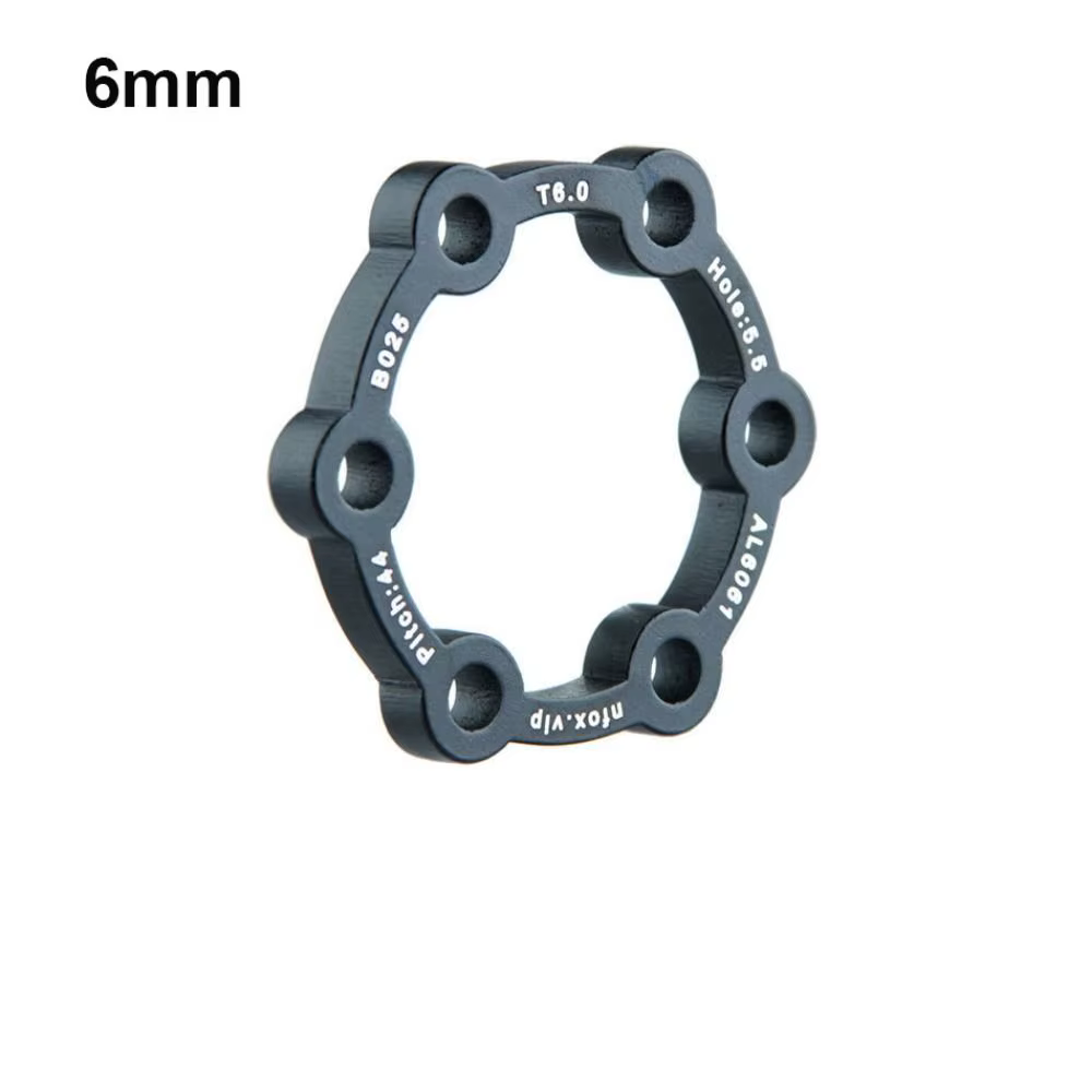 Disc Intermediario Freno Disco MTB 60mm – 6 Agujeros, 44mm Negro - imagen 3