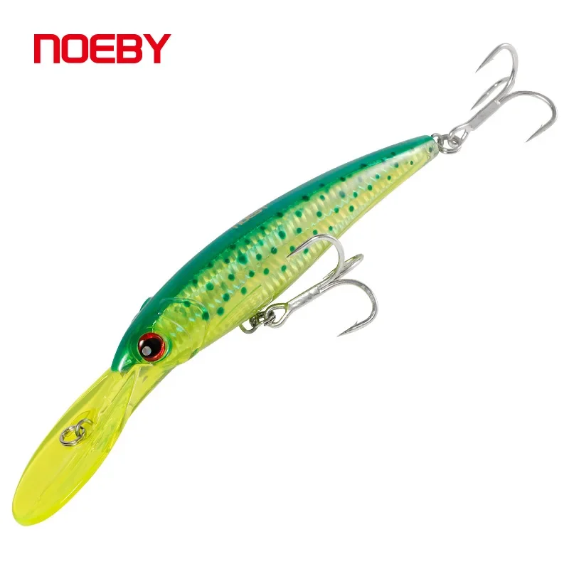Noeby Trolling Minnow – Señuelo sinking minnow agua salada big game - imagen 5