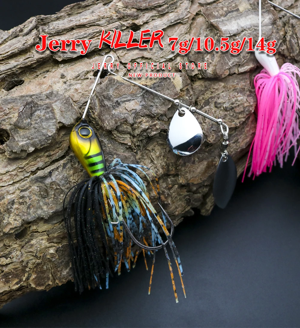 Jerry Double Blade Spinnerbait vista frontal