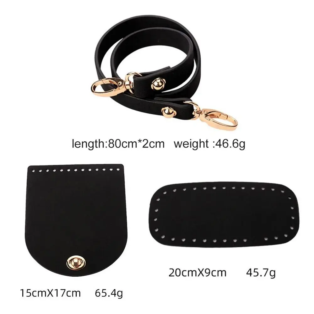 Correa para bolso tejida de ganchillo DIY, hecha a mano - imagen 3