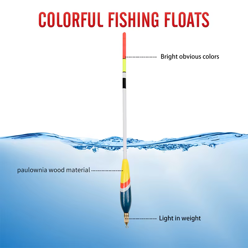 Topline Flotadores Bobber Madera Paulownia - 6g, 25 cm - imagen 4