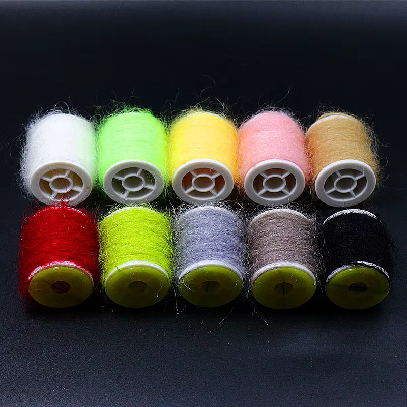 Hilo mohair ninfa para serpentinas y cuerpos - colores variados - imagen 5