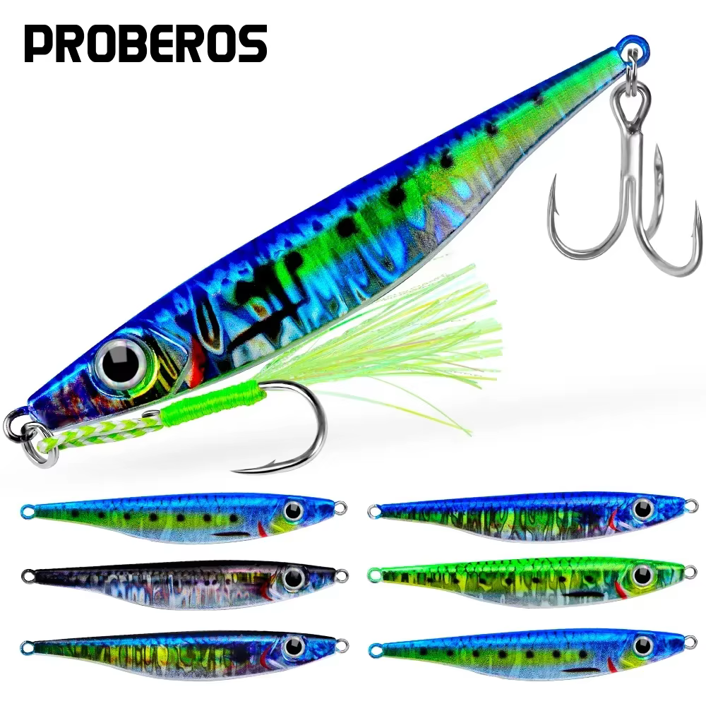 Anzuelos Jig Head Proberos – Cabezas metálicas para vinilos de pesca - imagen 3