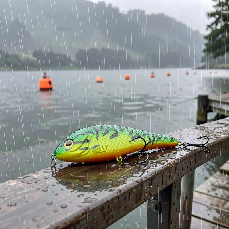 Jerkbait hundimiento S-Swim para lucio y peces depredadores - imagen 2
