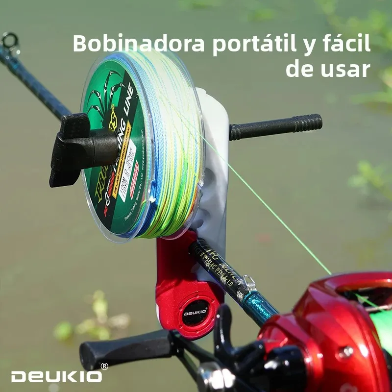 Enrollador de línea portátil ABS para pesca de carpa - imagen 5