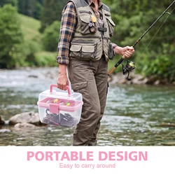 Goture Kit de Pesca Todo en Uno con señuelos, anzuelos y pinza