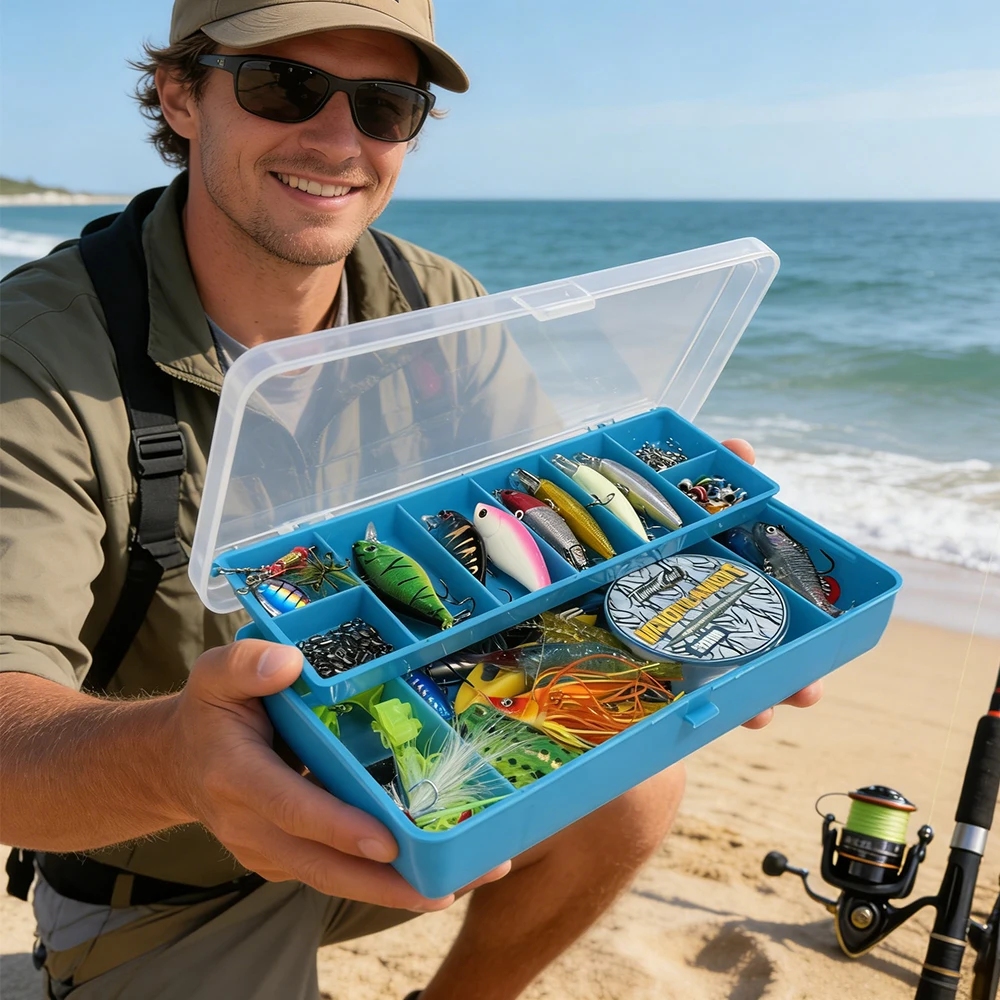 Línea de pesca y accesorios del kit