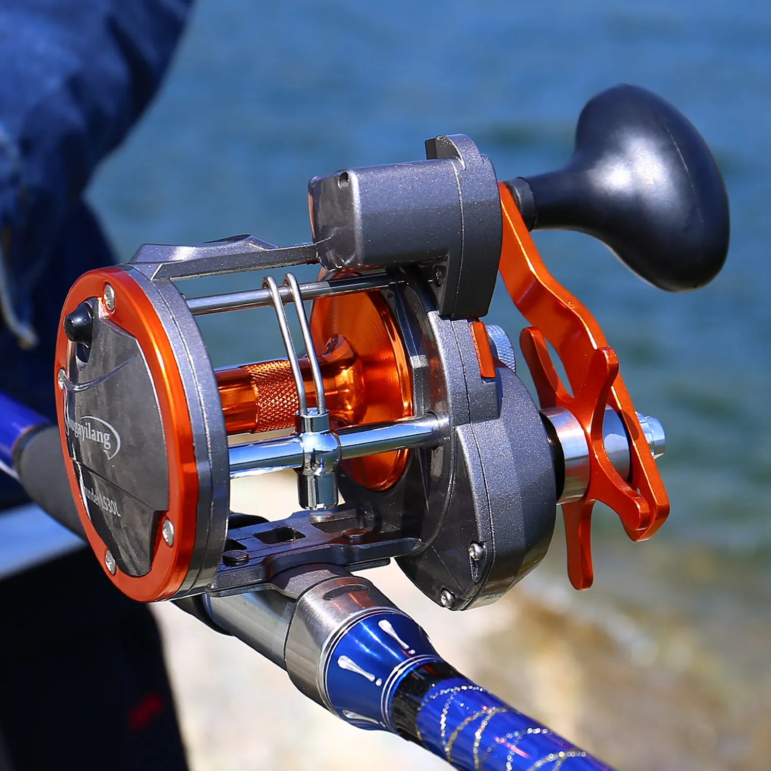 Carrete Sougayilang Thunder LS II vista frontal