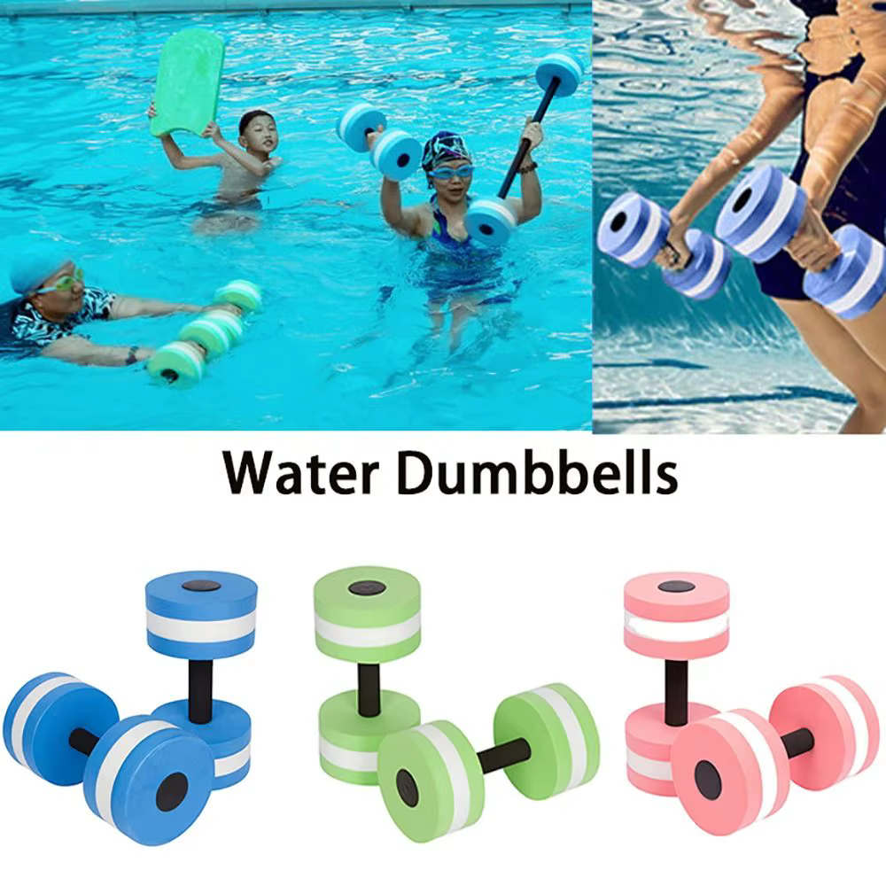 Mancuernas flotantes de EVA multicolor para ejercicios acuáticos - imagen 5